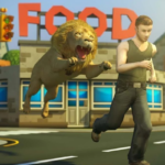 Wild Animal Zoo City Simulator