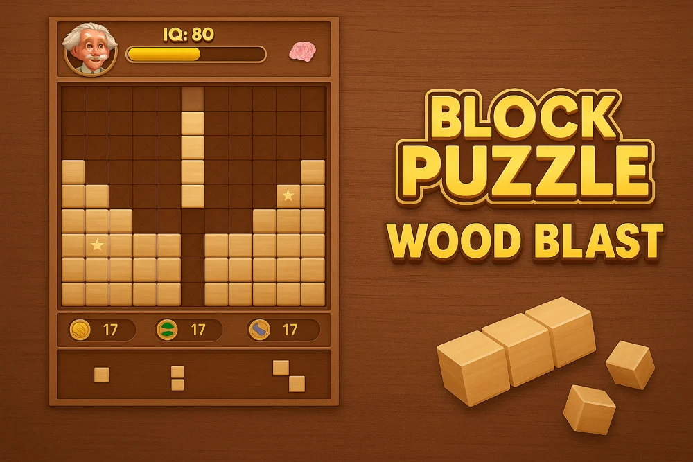 Block Puzzle Wood Blast
