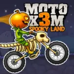 Moto x3m Spooky Land