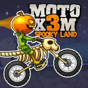 Moto x3m Spooky Land